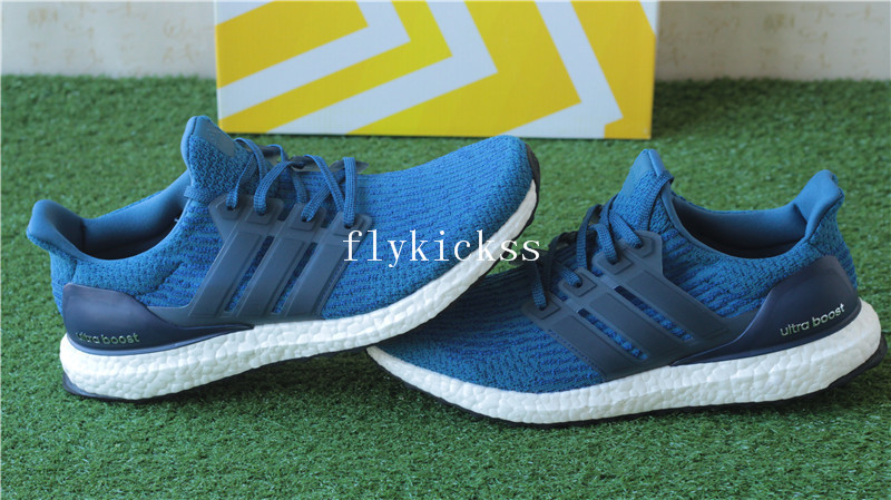 Real Boost Adidas Ultra Boost 3.0 Blue BA8844